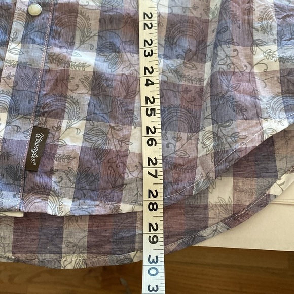 Wrangler button down Western shirt Women’s S Pearl Snap Coastal Cowgirl Rodeo - Picture 12 of 13